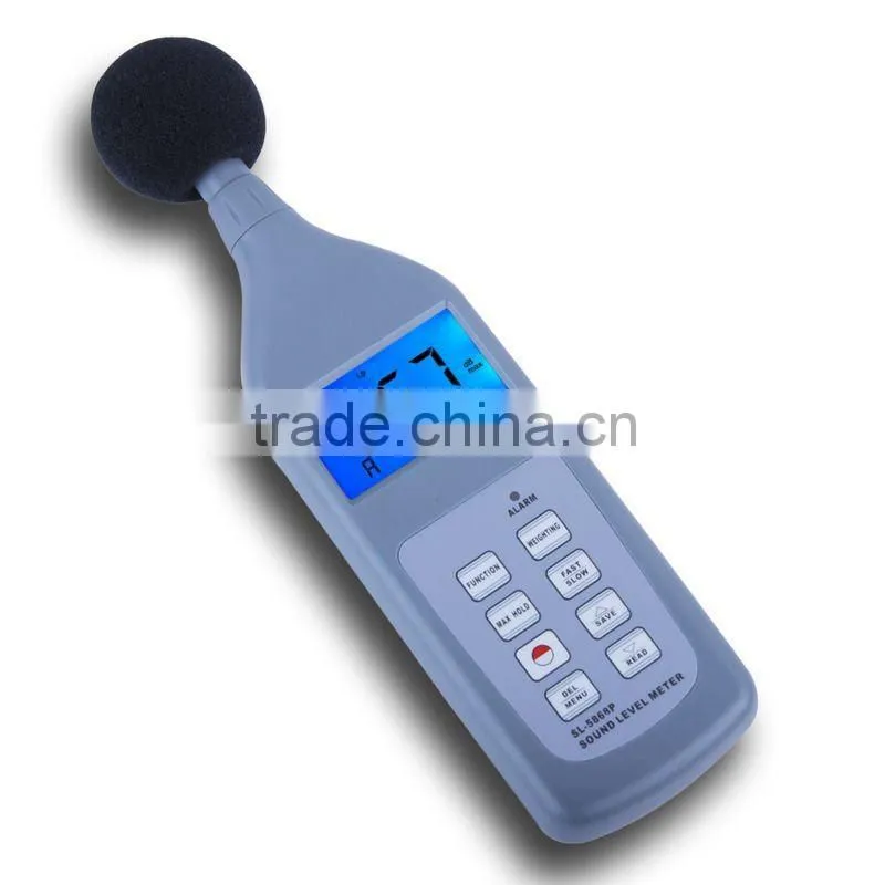 Digital (30 ~ 130 dB) Decibel Noise Measure Sound Level Meter