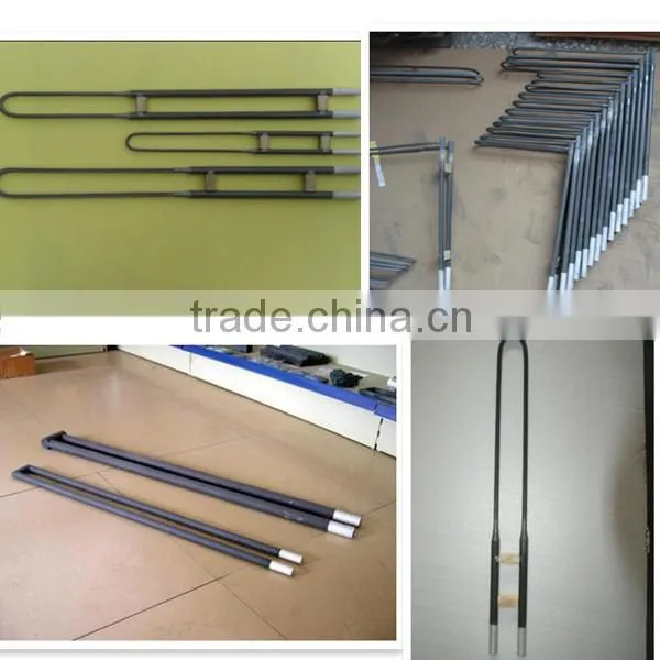 Silicon molybdenum rods 99.95% for 1450 C Vacuum Atmosphere Furnace