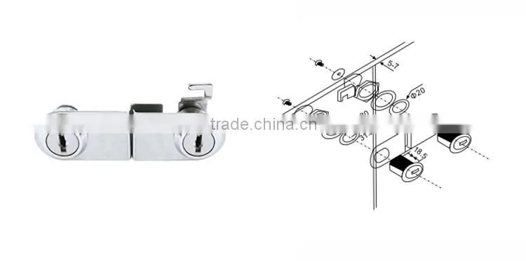 Foshan Hardware Cylinder Gym Round Cabinet Lock