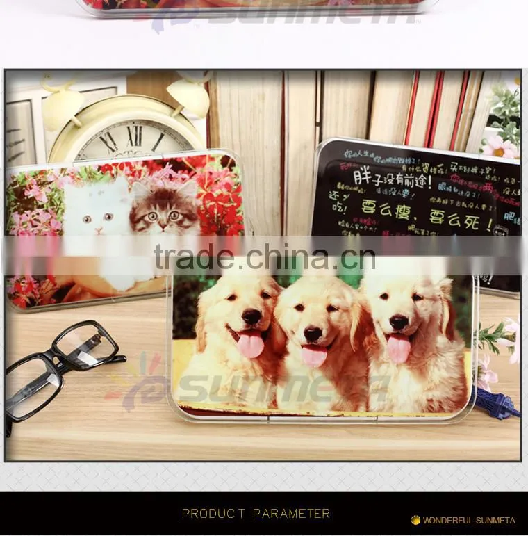 Sunmeta factory directly blank sublimation glass photo frame Electronic scales BL-19