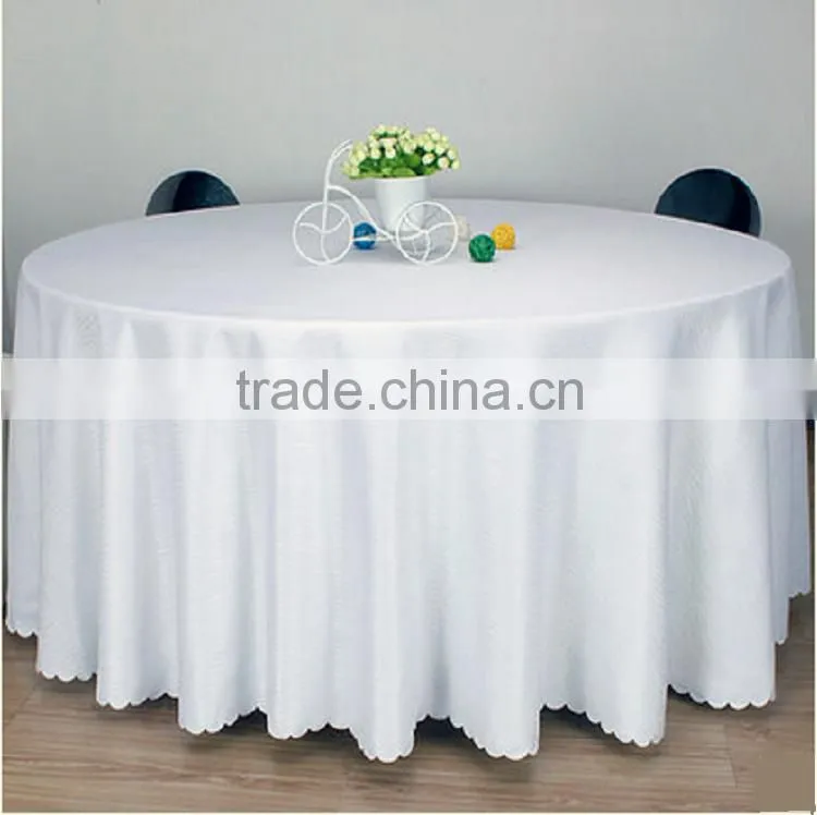 2015 Cheap PVC Wedding Table Cloth for Hotel