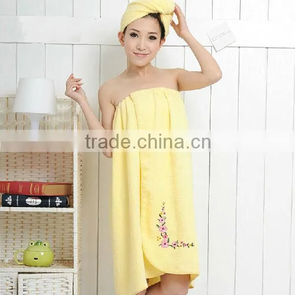 MICROFIBER SHOWER WRAP TOWEL BATH SKIRT BATH ROBE