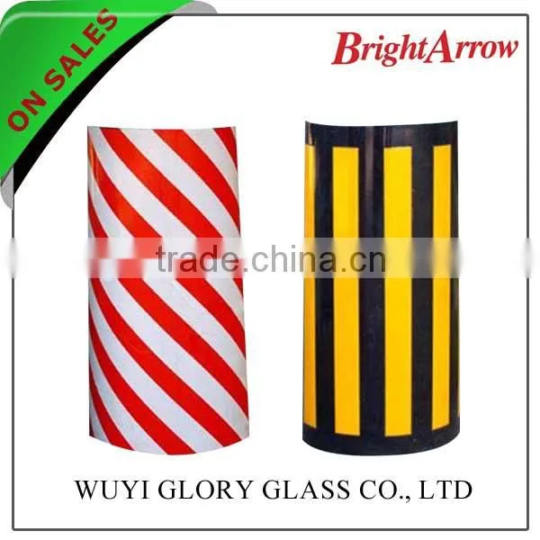 Double color reflective tape for safety, Warning Tape for road traffic sign, truck and vehicle, highway