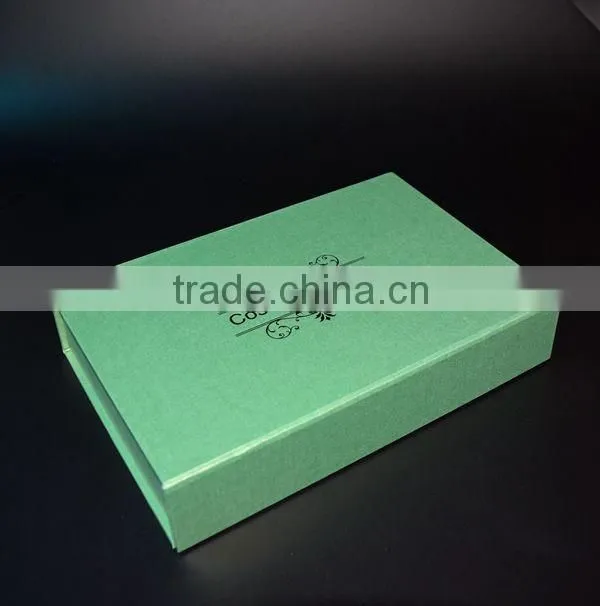 China supplier make one-piece collapsible box cardboard magnetic