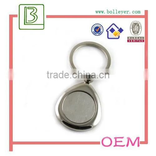 metal photo frame key chain