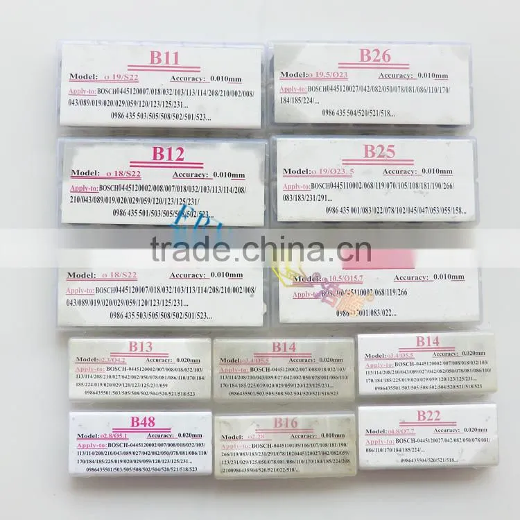 Bosch Common Rail Nozzle Needle Lift Shim/Bosch Valve Shim
