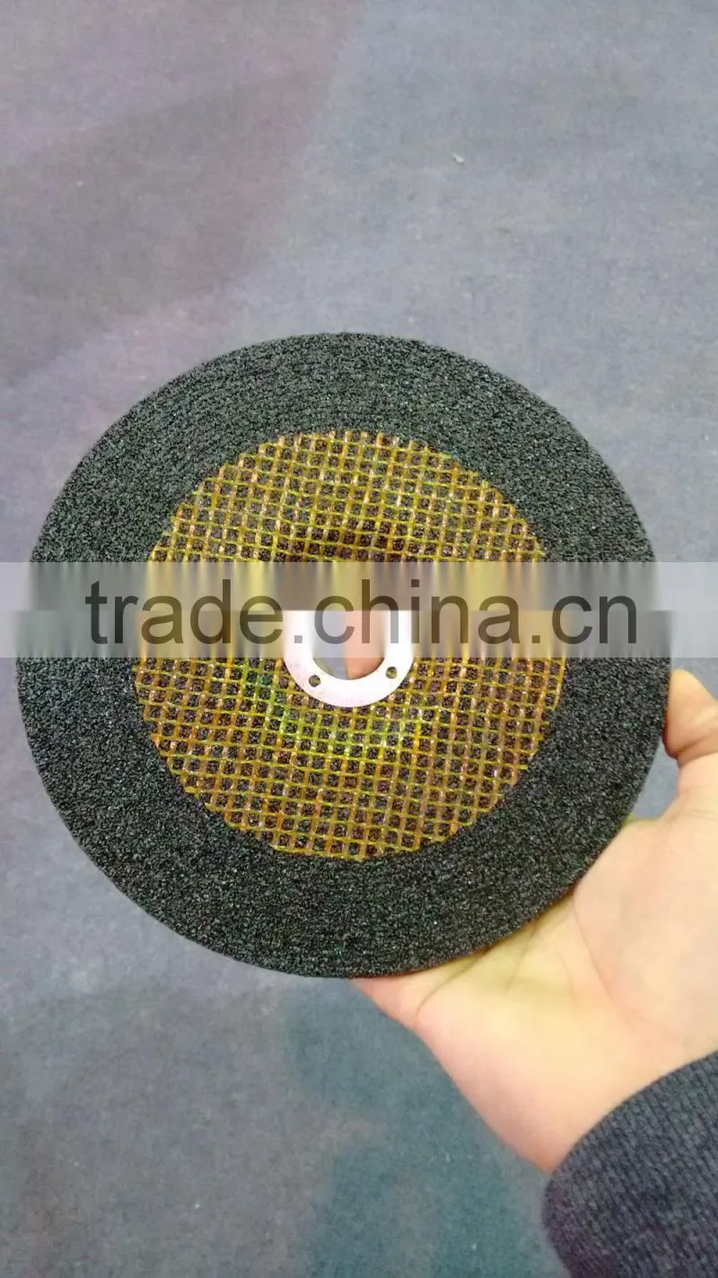 377 Ligangwang abrasive 125*6*22 2.5NET depressed center grinding wheel FOR INDIA MARKET