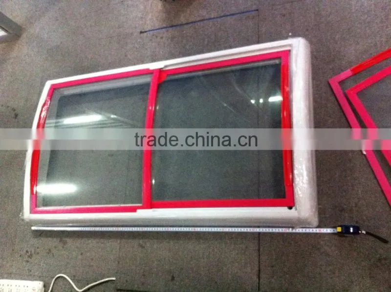 Curve Glass Door For 1094*598mm 1294*598mm CKD freezer parts freezer glass door frame (freezer &refrigerator parts)