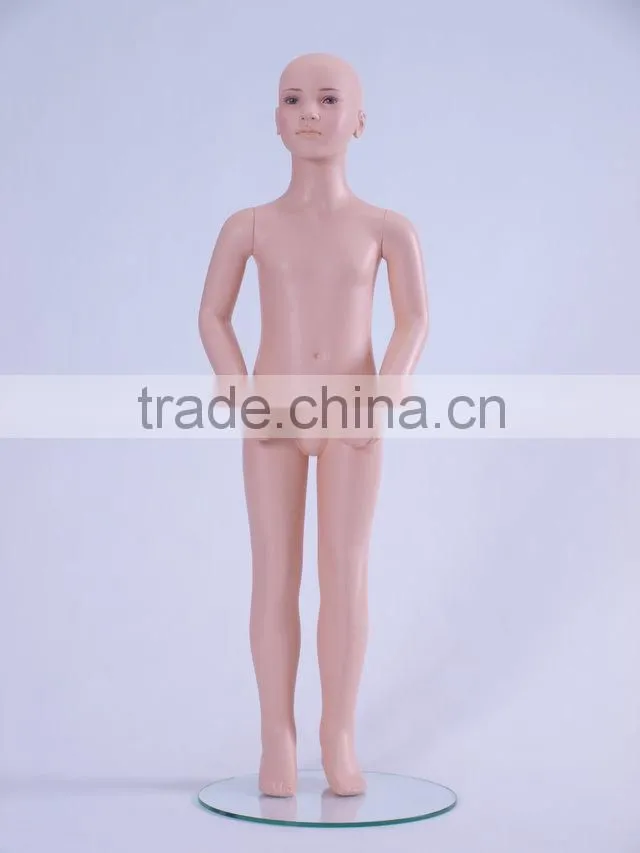 Life size kid window mannequin