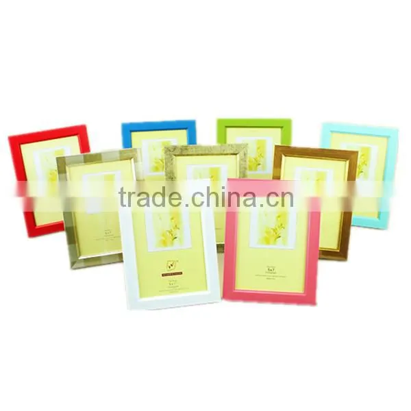 Custom Wood Colorful Photo Frame