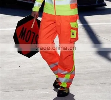 reflective safety waterproof trousers for workers