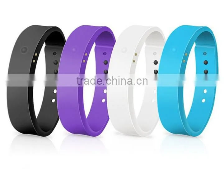 2014 New Fashion Sports Smart Wristband Intelligent Bluetooth Wearable Device With Incoming Call Reminder