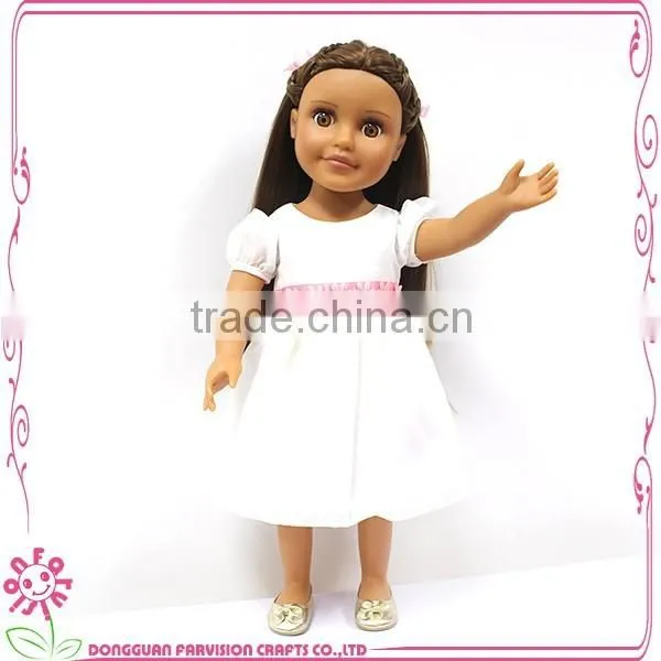 OEM white 18 inch doll dress for sale