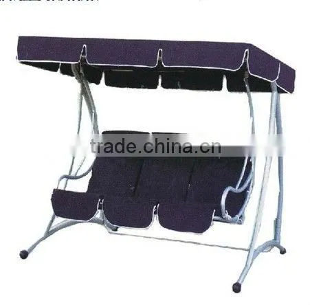 Patio Hammock Steel Frame Stand For 3 People
