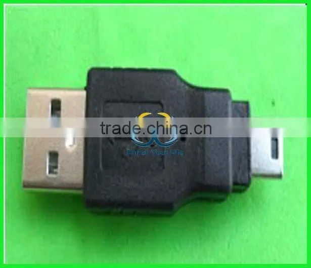 wholesale USB AM TO MINI 5P adaptor convertor