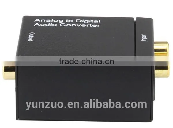 Analog to Digital Audio R/L to Toslink coaxial converter