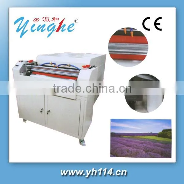 2015 new design uv velvet coating machine
