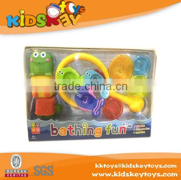 Promotional top quality custom educational bath toys vinyl toy baby bath toys