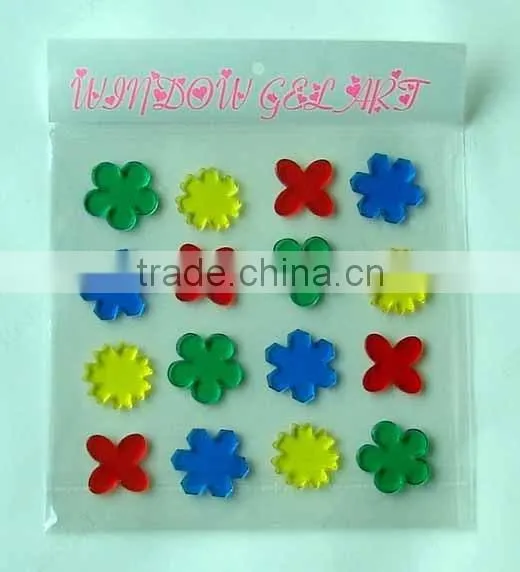 christmas gift paper sticker for home deocr/custom design sticker/removable safe& non-toxic eco-friendly