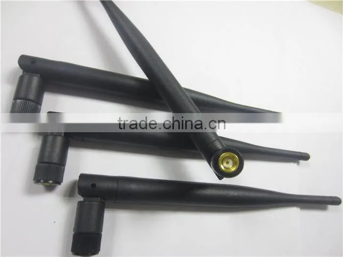 Omni directional 2.4GHz wifi antenna 5dBi gain for network router zigbee gateway