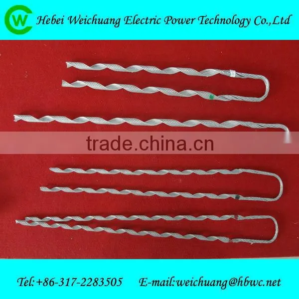 high strength overhead line fitting pole line hardware for adss cable fitting