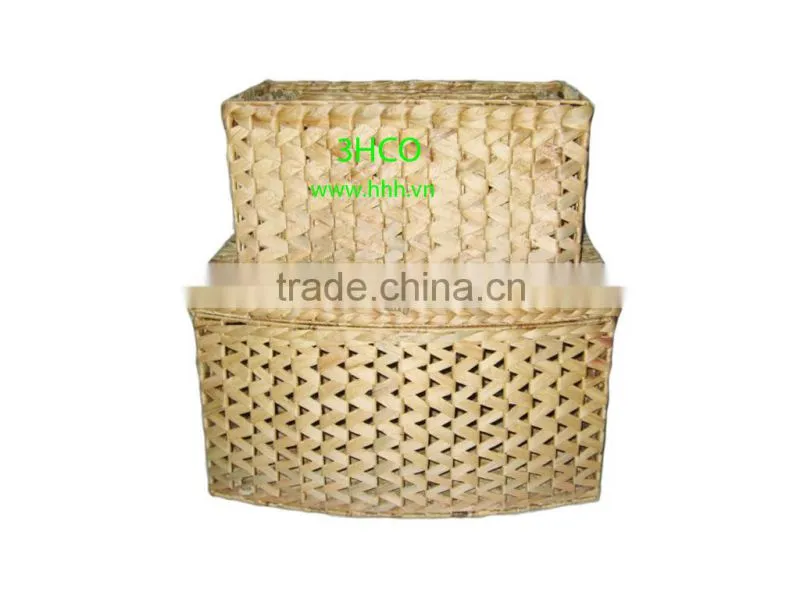 2015 New Product Palm Leaf Basket For Home Decoration And Furniture
