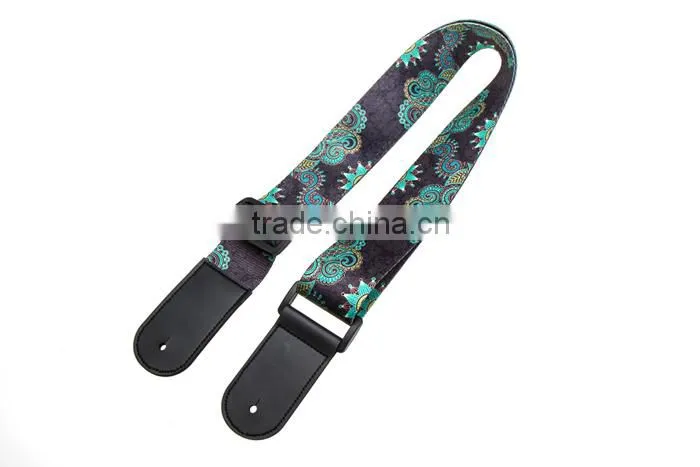 Polyester Sublimation Guitar Shoulder Strap Polyester