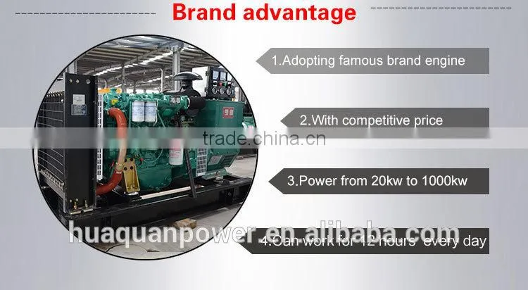 magnetic motor generator 50kva diesel generator for hot sale