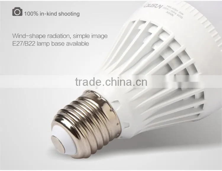 QUSUN Economic LED Bulb 5W lighting bulb led bulb b22 base