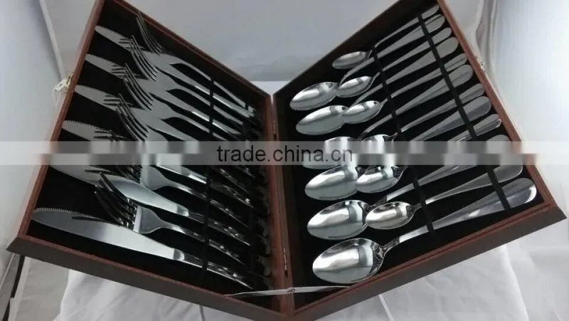 24pcs Stainless steel flatware cutlery sets