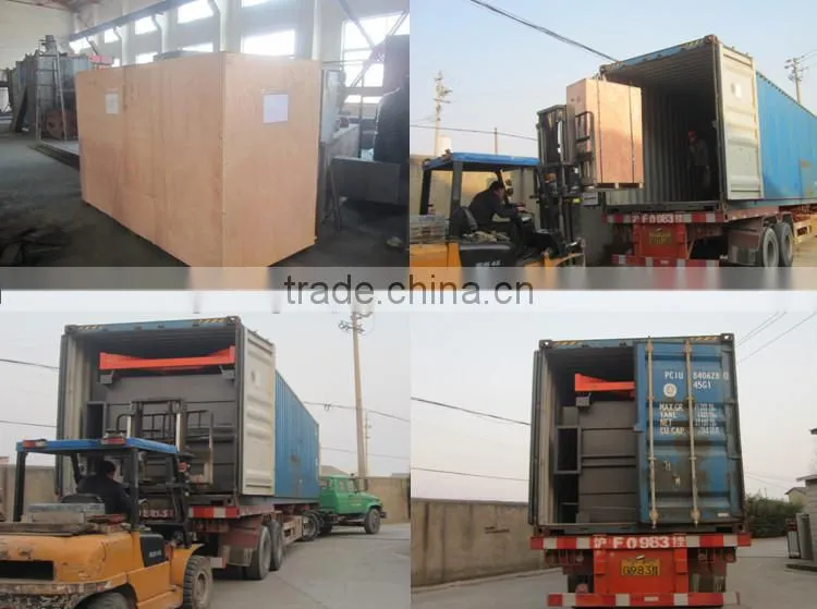 Crawler type shot blasting equipment/shot blasting machinery/casting shot blasting