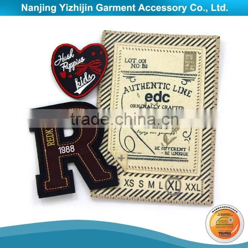High Quality New European Standard Embroidery Label