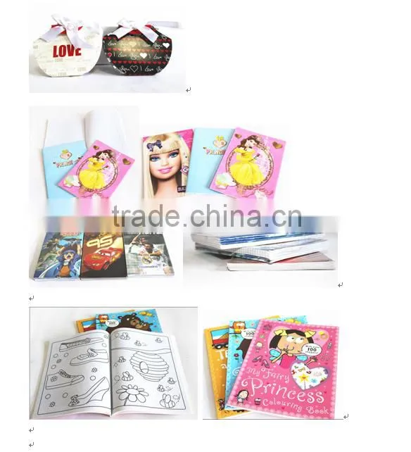 children color filling book