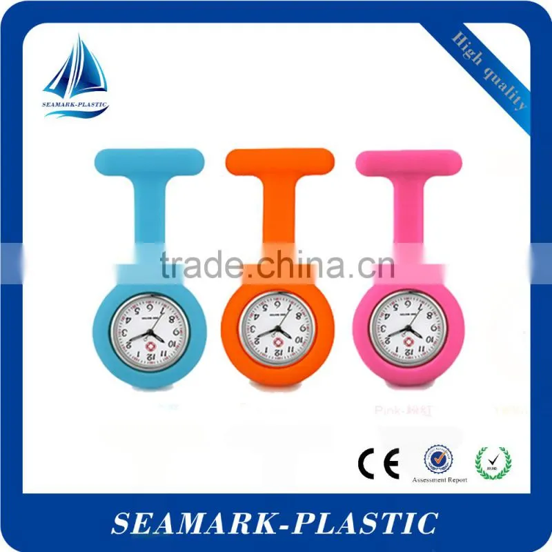 2016 cheap wholesale bright colors silicon rubber nurse watch waterproof watches for nurse