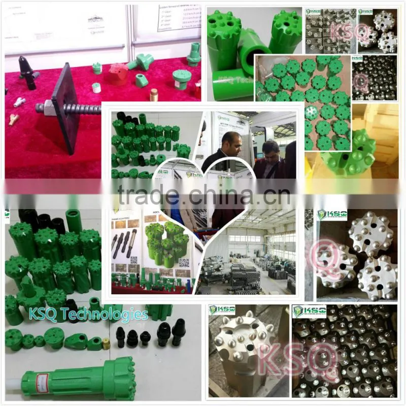 Low Air Pressure Rock Drill DTH Hammer Button Bits