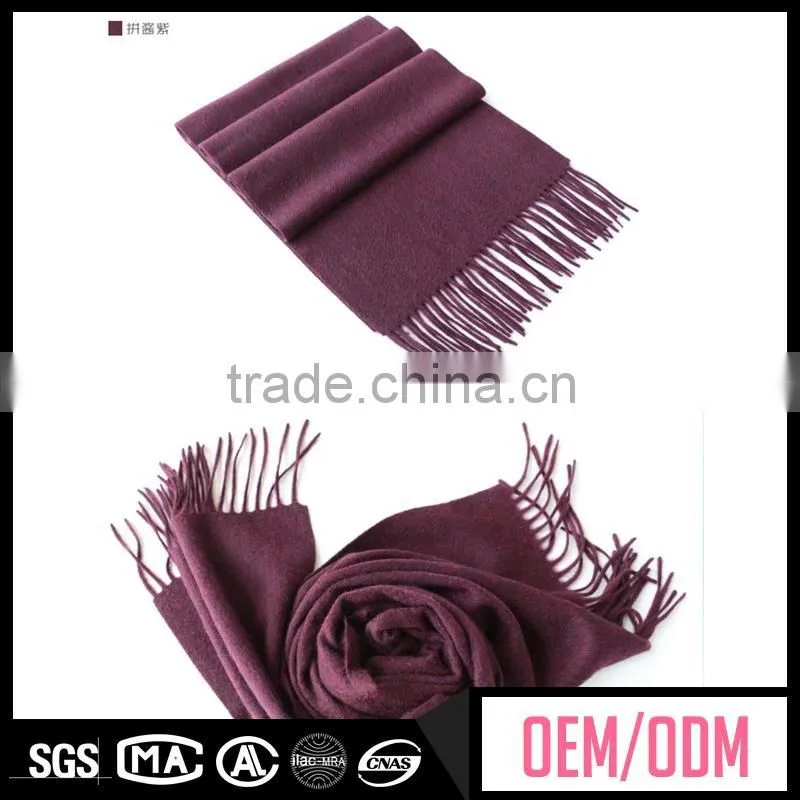 Fashion woven scarf, new styles fashion scarf shawl, best-selling plain wool scarf