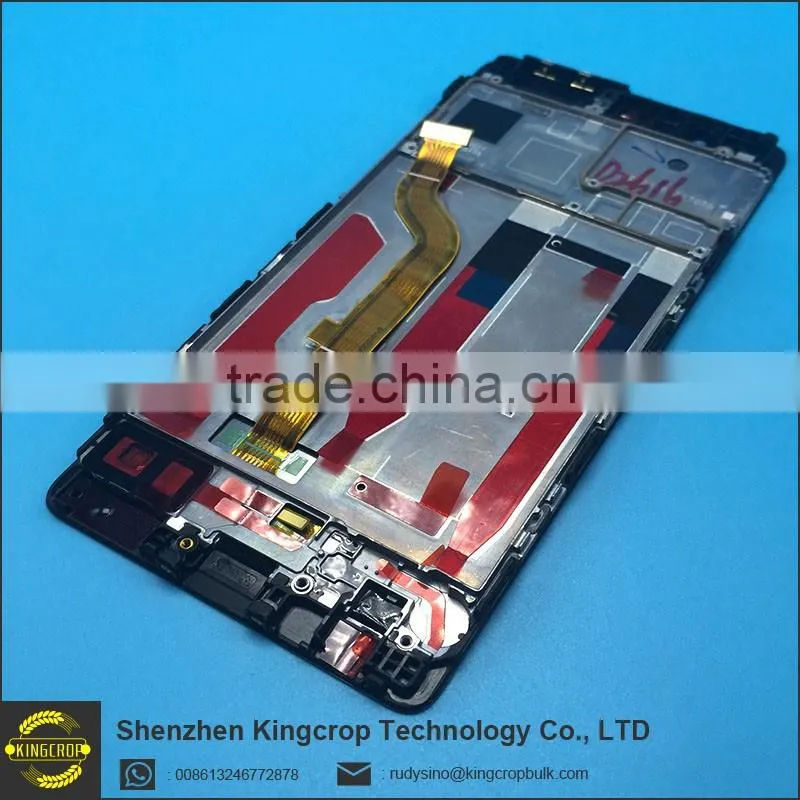 free shipping NEWEST lcd assembly for huawei p9 lcd display screen with touch assembly