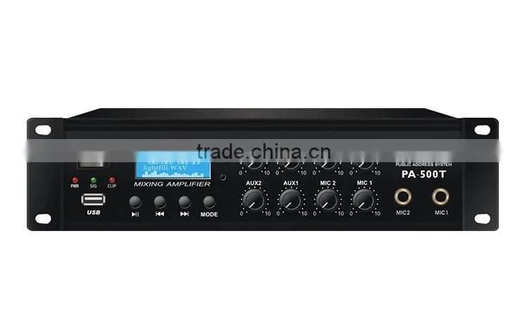 Made in china for sale bgm 12v dc power 30w mix mini Pa system mixer amplifier