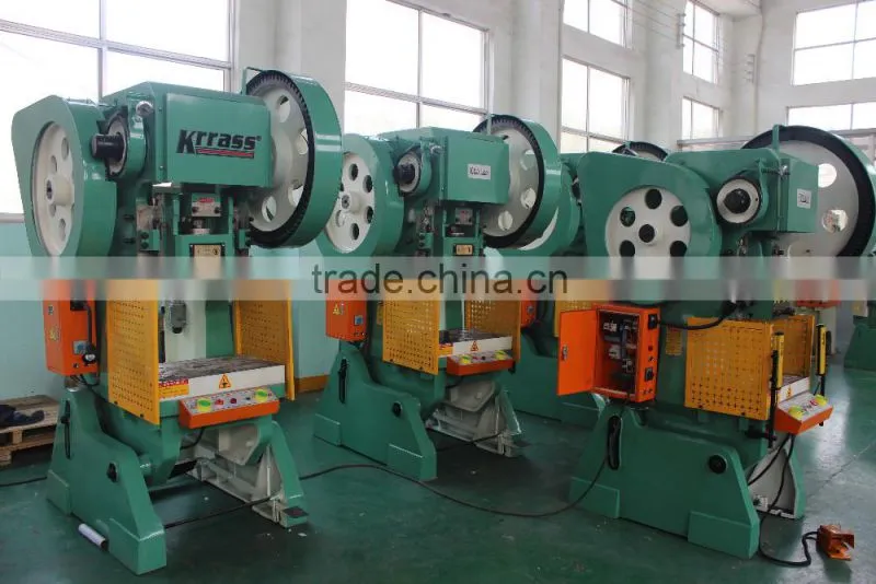 JB23 / J21S series machanical machine manufacturers for 10 ton power press , power punch press