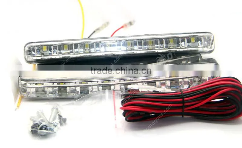 High power 8 leds daytime running light for porsche