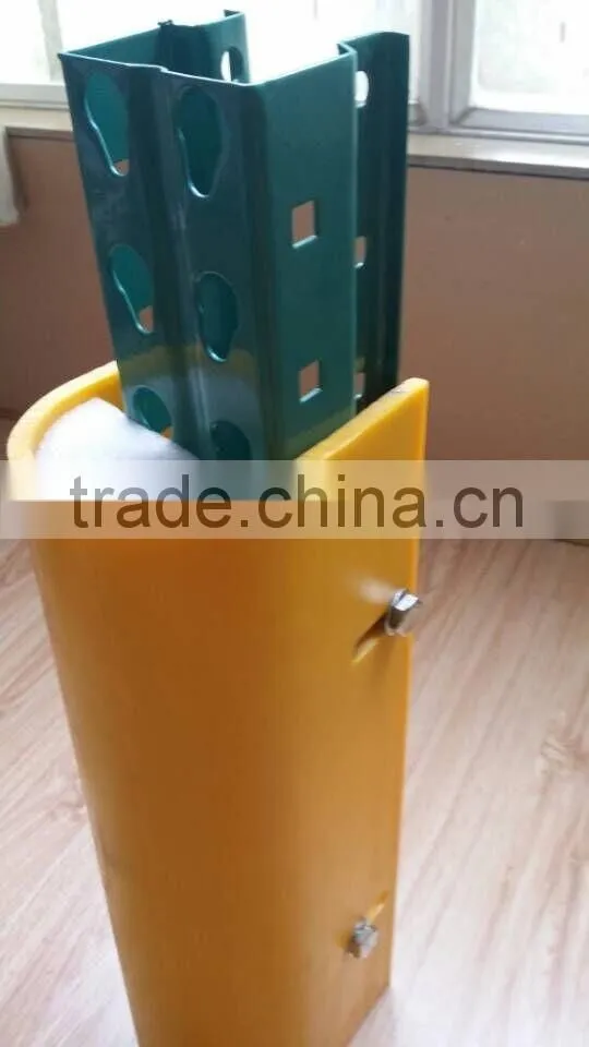 upright plastic protectors selective pallet racking, Plastic Column Protector, China great brand