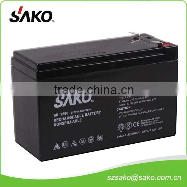 12V9AH VRLA Battery Maintenance Free with 5 Years Life Design l