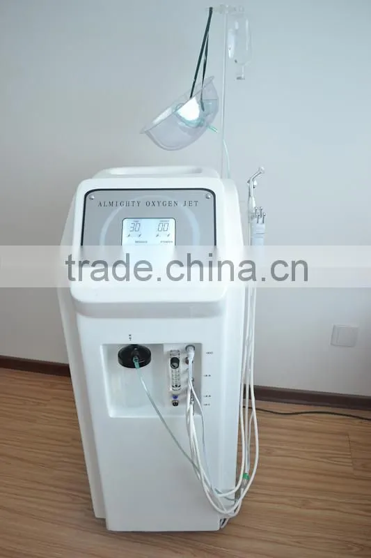CE approval whitening skin water oxygen jet equipment
