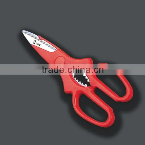 Professional Make in china Hight Quality Kitchen Scissors With Nut Cracker