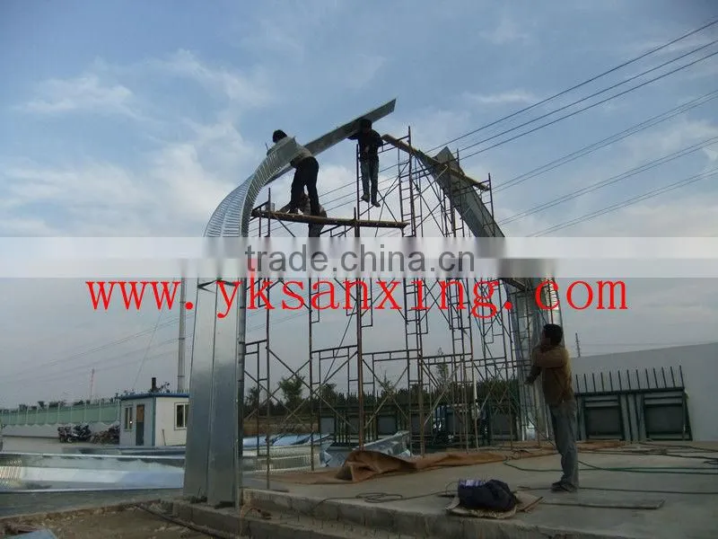 SX-1000-680 CNC Screw-joint arch style building equipment/Bolts or nuts steel roof building system