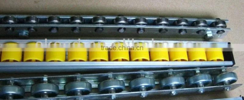 Heavy Duty Gravity Flow Sliding Roller Track for Pipe Racking Manufacturer