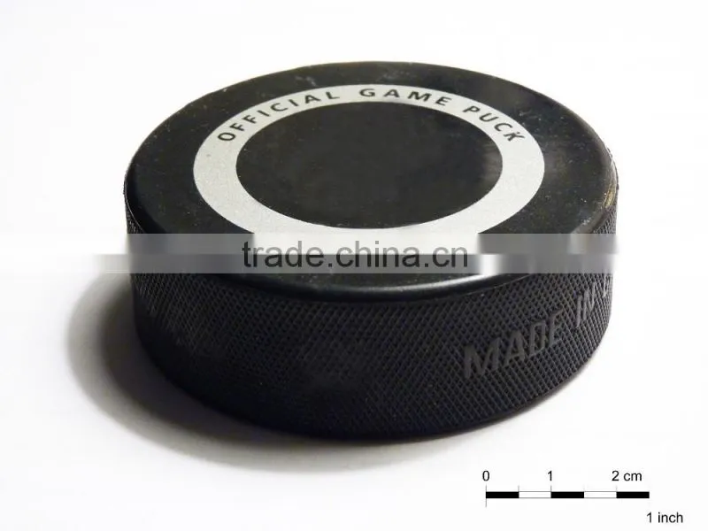 colorful ice hockey puck, weidht added ice hockey ball, print logo available ice hockey puck