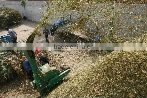 big farm use corn straw feed cutting machine