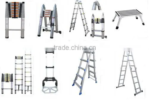 Aluminum folding hand trolley EN131