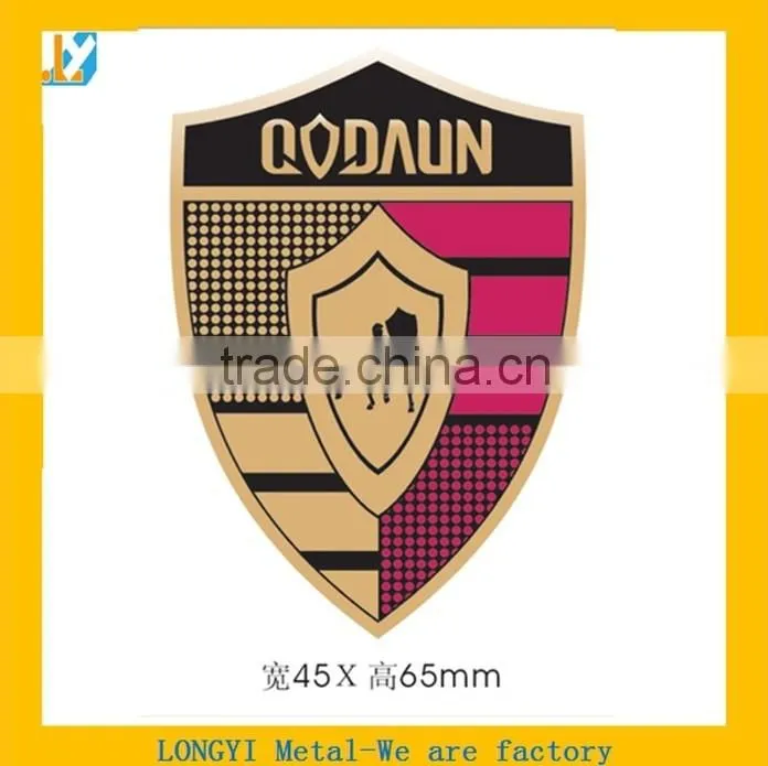 Custom car logo metal badge